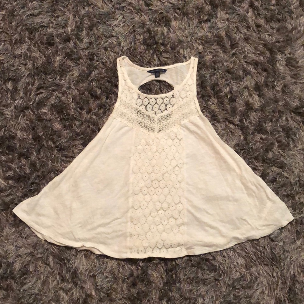 Open Back Tank Top